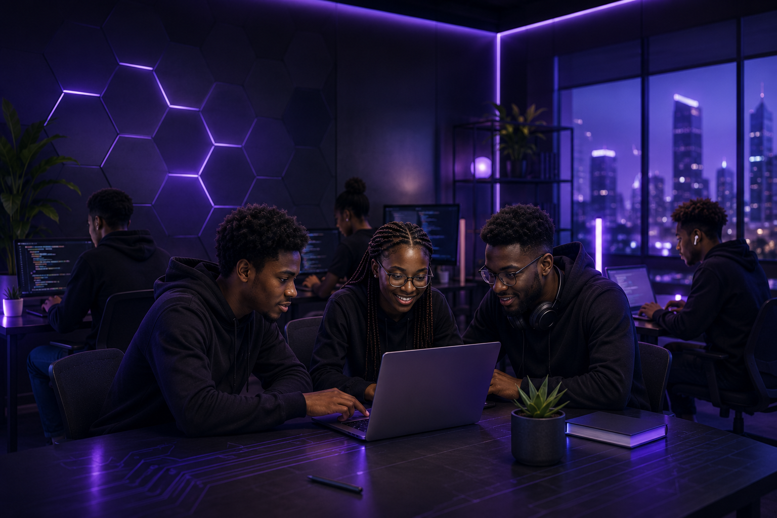 Korva Tech Hub Students